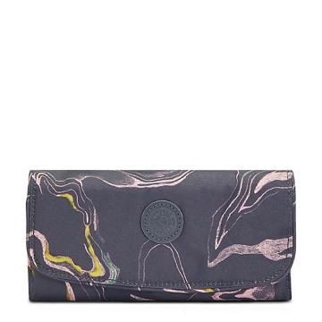 Kipling Money Land Printed Snap Wallet Pung Grå | DK 2182MQ